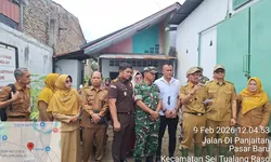 Jamin Stok Pangan dan Gas LPG Aman, Polres Tanjung Balai dan Forkopimda Gelar Sidak Pasar