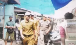 Jelang Ramadhan, Wali Kota Tanjungbalai Bersama Forkopimda Lakukan Sidak Pasar