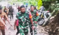 Tinjau Lokasi TMMD, Dandim Wonogiri Pastikan Sasaran Fisik Akan Rampung Sesuai Target