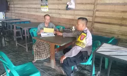 Sambut Ramadan, Polsek Sei Tualang Raso Ajak Pemilik Cafe Jaga Kekondusifan