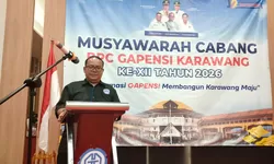 Aklamasi di Muscab XII, Yayat Hidayatullah Lanjutkan Kepemimpinan Gapensi Karawang
