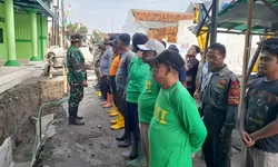 Danramil 03 Serengan, Pimpin Apel Pengecekan Kesiapan Anggota Satgas TMMD Sengkuyung Tahap I TA. 2026