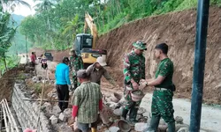 Bukan Hebat Tapi Hanya Terlatih, Begitulah Semboyan Satgas TMMD 127 Kodim Wonogir