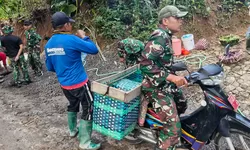 Logistik Adalah Bagian Terpenting Dalam Pelaksanaan TMMD 127 Di Desa Kembang
