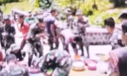 Tidak Lupakan Tradisi, Warga Dan TNI Menggelar Kenduren Sambut Bulan Ramadhan Dilokasi TMMD 127