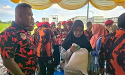 Sambut Ramadhan 1447 Hijriah, Ketua MPC Pemuda Pancasila Deliserdang Junaidi Bagikan Daging Dan Beras   