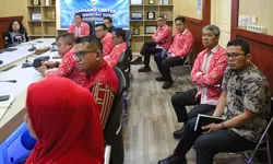 Kegiatan Entry Meeting Badan Pemeriksa Keuangan Serentak se-Provsu secara virtual.