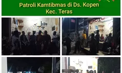 Babinsa Teras Turun Malam! Siskamling Kopen Makin Solid, Keamanan Kian Terkendali