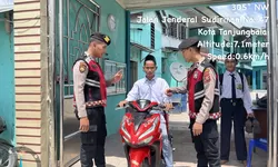Cegah Tawuran dan Bullying, Personel Sat Samapta Polres Tanjung Balai Sambangi Sekolah