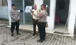 Sat Binmas Polres Tanjung Balai Perketat Keamanan Perbankan