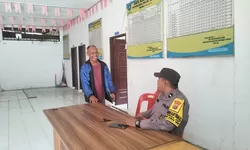 Bhabinkamtibmas Polsek Datuk Bandar Ajak Warga Sukseskan Ketahanan Pangan hingga Cegah Judi Online