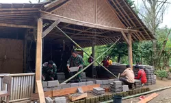 Mimpi Giyanto Punya Rumah Yang Layak Akhirya Terwujud Berkat TMMD 127 Kodim Wonogiri