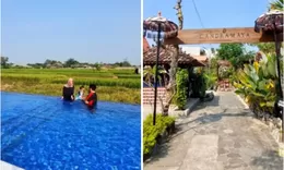 Candramaya, Little Ubud-nya Klaten dengan Kolam Renang Tepi Sawah dan Kuliner Khas Bali 