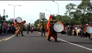 Lihat Nih, Keseruan Atraksi Tajimalela 202 di Acara Ulang Tahun ke-77 Kemenag Kota Bekasi