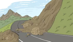 Jalur Selatan Cianjur Tertutup Longsor Akibat Intensitas Hujan Lebat