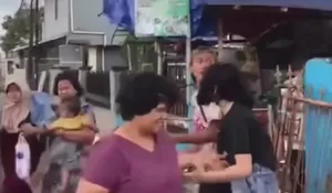 Cianjur Diterjang Angin Kencang, Pengungsi Korban Gempa Berhamburan