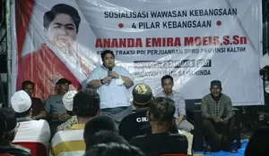 Gelar Sosbang di Lok Bahu, Anggota DPRD Kaltim Ananda Sampaikan Pentingnya Perkuat dan Perkokoh NKRI