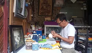 Menelisik Pengrajin Batik Rekat Asal Depok (1) : Benapas dalam Lumpur di Masa Covid-19, Mau Lestarikan Batik