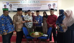 Seluruh Mantan Lurah Cimpaeun di Depok Doakan Kantor Baru