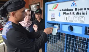 Warga Bogor Simak Nih, Perumda Pasar Pakuan Jaya Siapkan Dropbox Sampah Plastik jadi Cuan