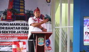 Plt Wali Kota Bekasi Tri Adhianto Resmikan Mako Damkar, Perkuat Antisipasi Kebakaran