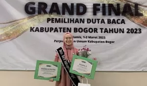 Jadi Duta Baca Kabupaten Bogor, Alfina Ramadhani Diapresiasi Ketua DPK KNPI Kemang