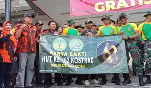  HUT ke-62 Kostrad Dikemas dengan Karya Bakti
