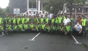 Satlinmas Siap Jaga Wilayah Tapos