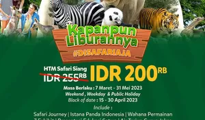 Taman Safari Bogor dan Safari Resort Buka Promo Tiket Diskon, Buruan Serbu Stand Pamerannya di Botani Square 