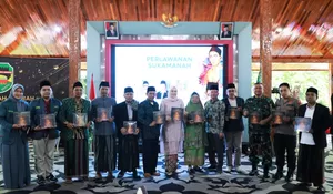 Bupati Purwakarta Anne Ratna Mustika Hadiri Seminar Melacak Jejaring Santri Ajengan Sukamanah