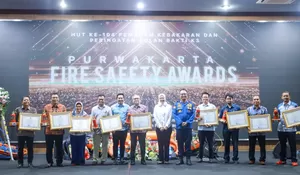HUT Damkar ke 104, Ini Pesan Ambu Anne Dalam Purwakarta Fire Festival Tahun 2023