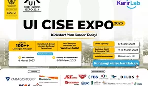 UI Cise Expo 2023 Fasilitasi Loker Lulusan UI Masuk Kerja, Catat Tanggal dan Lowongannya
