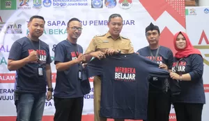 Hadiri Temu Sapa Guru Pembelajar Kota Bekasi, Plt Wali Kota Bekasi Tri Adhianto Beri Pesan Ini buat Para Guru