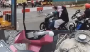 Jatuh di Perlintasan, Seorang Ibu di Karawang Nyaris Tertabrak KA Taksaka Hype