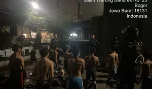 Miris! Sahur Hari Pertama Ramadhan 2023, Puluhan Remaja di Surken Kota Bogor Malah Perang Sarung Pakai Sajam