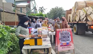 Melihat Bazar UMKM Kelurahan Mekarjaya, Sediakan Berbagai Macam Takjil yang Lezat