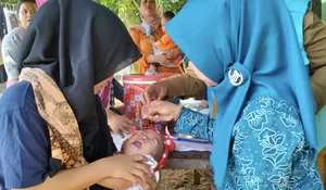 Buntut Kasus di Purwakarta, Ribuan Balita di Ciseeng Bogor Dapat PIN Polio