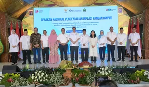 Keren.. Purwakarta Jadi Lokasi Kick Off Gerakan Nasional Pengendalian Inflasi Pangan