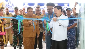 Gedung Perpustakaan di Ujung Timur Indonesia Diresmikan
