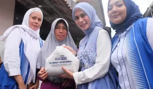 Bantu Ekonomi Warga Jelang Lebaran, PUAN Kota Bogor Gelar Paket Sembako Murah
