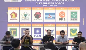 Survei Vinus: Massa Mengambang Kalahkan Suara Partai Teratas, Ade Ruhandi Bakal Calon Bupati Bogor Terkuat