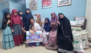 Ramadan, Branch Office BRI Bogor Pajajaran Berbagi Paket Sembako Untuk 3 Panti dan Sahabat Pers