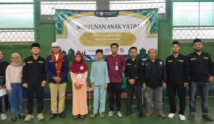 Katar Ratujaya Santuni 60 Yatim Piatu 