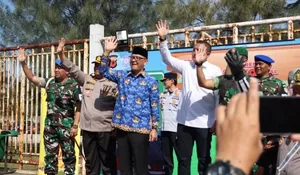 Ketua DPRD Kabupaten Bogor Rudy Susmanto Lepas 600 Pemudik Gratis yang di Inisiasi Oleh Polres Bogor