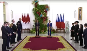 Di Istana Bogor, Jokowi Ajak PM Republik Ceko Terlibat Bangun  IKN