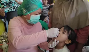 2.522 Anak Jatijajar Depok di Imunisasi Polio, Ini Target yang Harus Dicapai