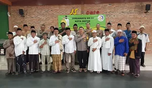 Tokoh Agama dan Tokoh Masyarakat Apresiasi Kepemimpinan Kapolres Metro  Depok 