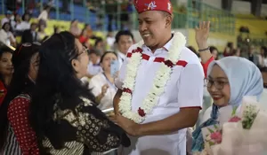 Junjung Tinggi Toleransi, Plt Wali Kota Bekasi Tri Adhianto Hadiri Peringatan Paskah Bersama Umat Kristiani
