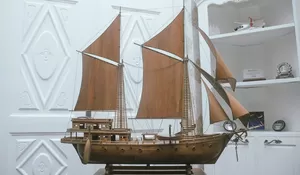 Miniatur Kapal Nusantara dari Purwakarta Laris Peminat, Pejabat hingga Diplomat Dunia