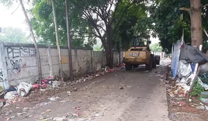 Sempat Viral, Tumpukan Sampah di Cisalak Depok Sudah Diangkut